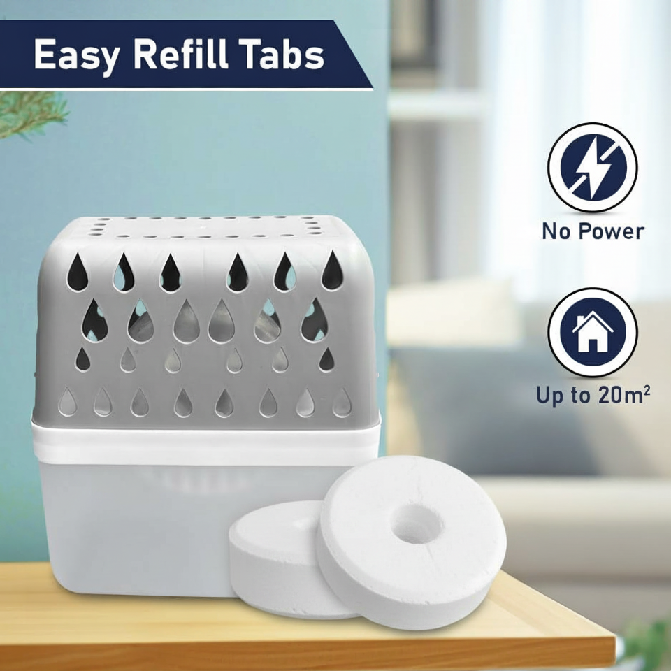 Moisture Eliminator Box - Disposable & Refillable Dehumidifier Boxes ...